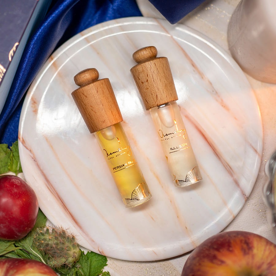 Attar Perfume Combo For Men (Illusion + Persian Blue)