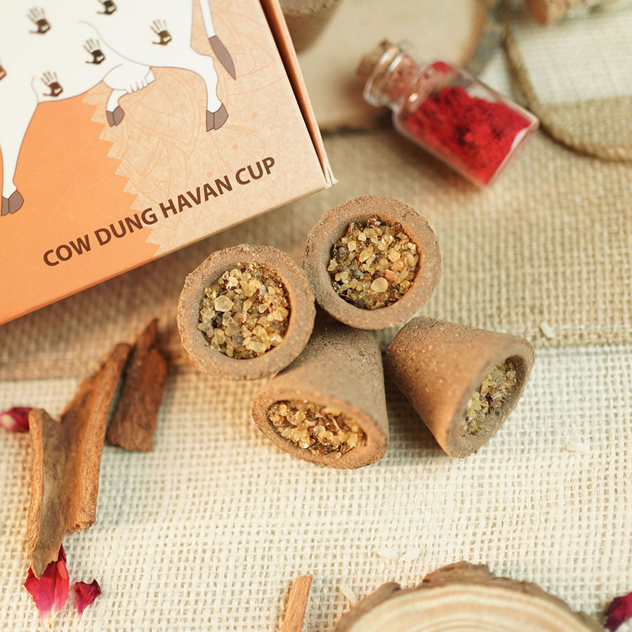Cow Dung Havan Cup
